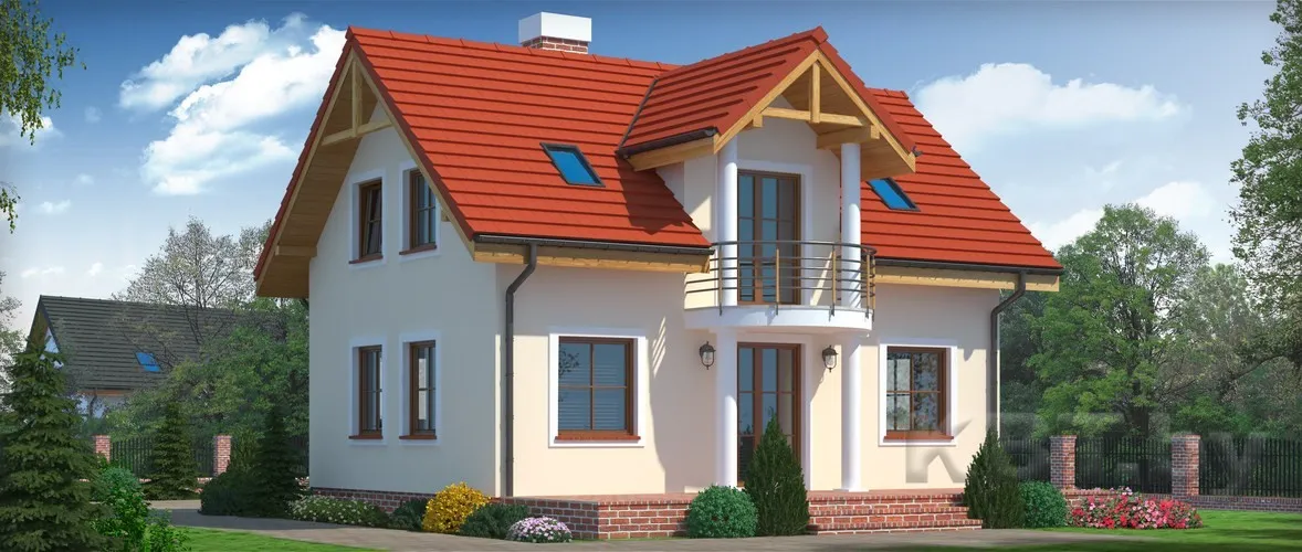 Каркасный дом Д-02, 128 м²