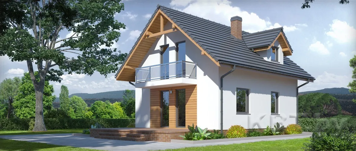Каркасный дом Д-03, 119 м²