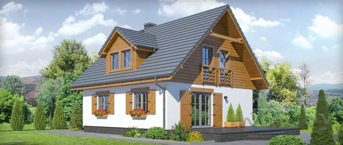 Каркасный дом Д-05, 149 м²