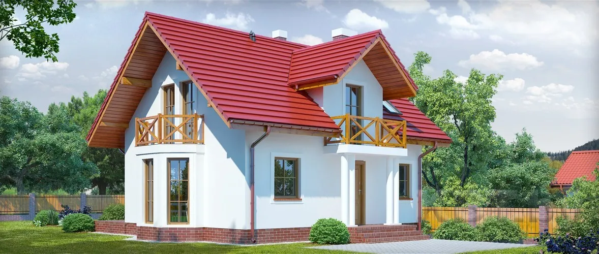 Каркасный дом Д-08, 134 м²