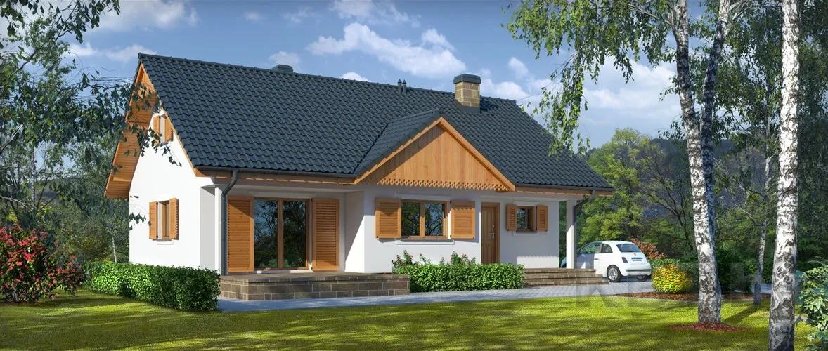 Каркасный дом Д-25, 115 м²