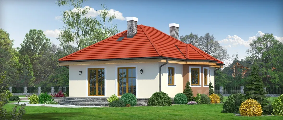 Каркасный дом Д-27, 87 м²