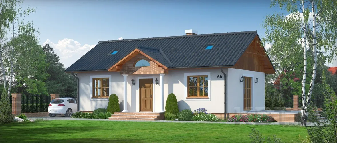 Каркасный дом Д-31, 75 м²