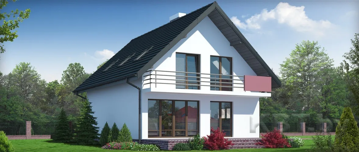 Каркасный коттедж Д-01, 162 м²