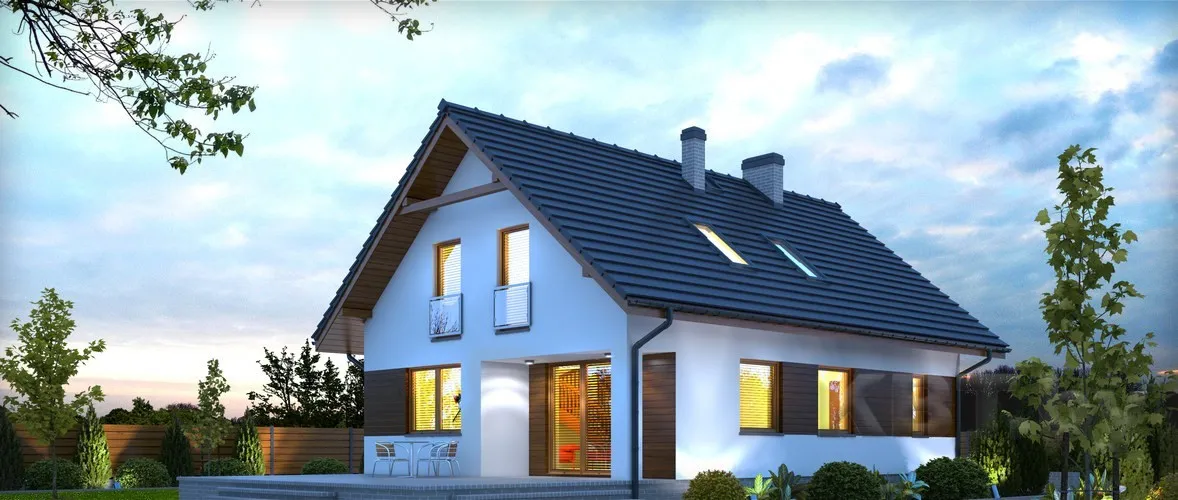 Каркасный коттедж Д-07, 175 м²