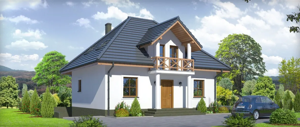 Каркасный коттедж Д-08, 173 м²