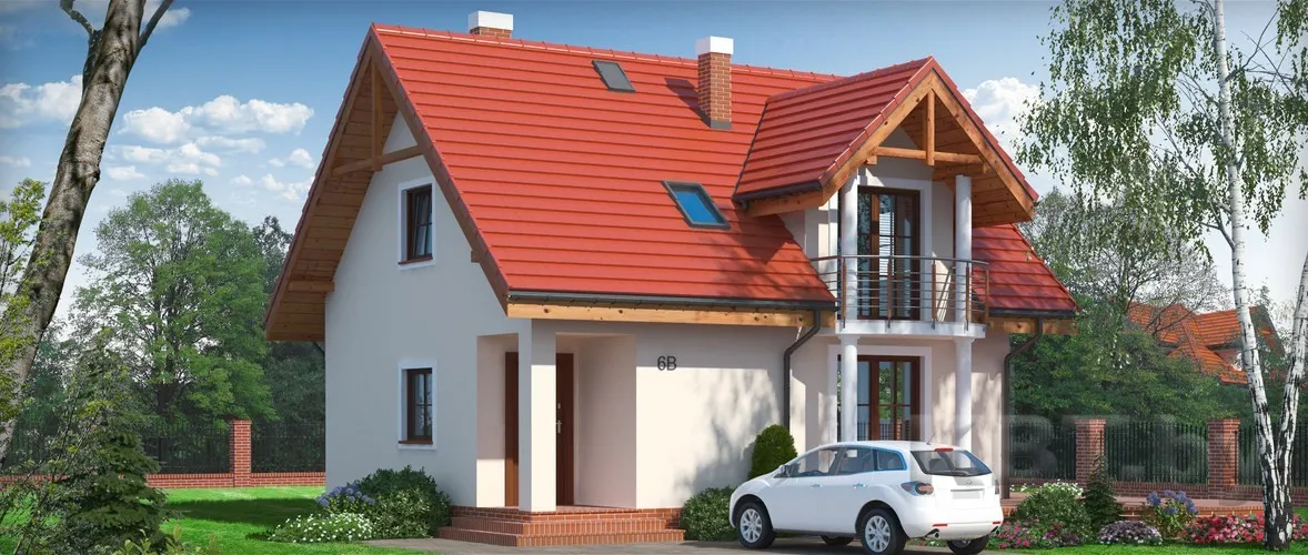 Каркасный коттедж Д-10, 122 м²