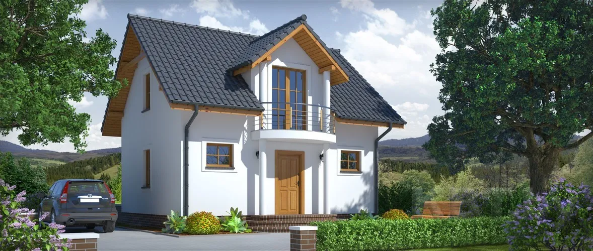 Каркасный коттедж Д-13, 99 м²