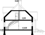 Проект каркасного дома Д-05