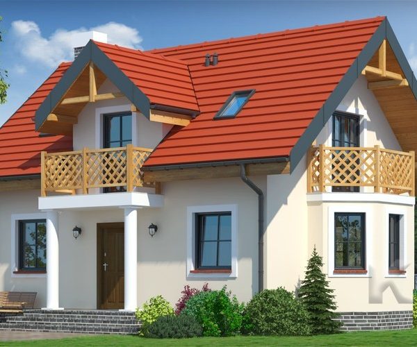Проект каркасного дома Д-07
