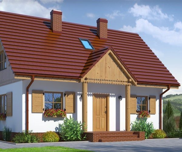 Проект каркасного дома Д-16